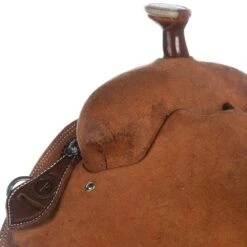 Nrs Competitors Heavy Oil Roughout Team Roping Saddle -Rustic Cowgirl Sales 1412078 3