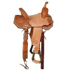 Nrs Competitors NRS Competitor Series Medium Oil Sunflower Barrel Saddle -Rustic Cowgirl Sales 1412084 2