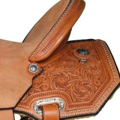 Nrs Competitors NRS Competitor Series Medium Oil Sunflower Barrel Saddle -Rustic Cowgirl Sales 1412084 3