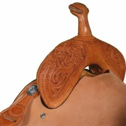 Nrs Competitors NRS Competitor Series Medium Oil Sunflower Barrel Saddle -Rustic Cowgirl Sales 1412084 4