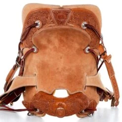 Nrs Competitors NRS Competitor Series 1/4 Breed Natural Poinsettia Seat Rig Ranch Cutter -Rustic Cowgirl Sales 1412121 3