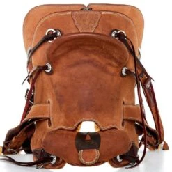 Nrs Competitors NRS Competitor Series Heavy Oil Roughout Ranch Roping Saddle -Rustic Cowgirl Sales 1412123 3