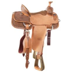 Nrs Competitors NRS 1/2 Breed Baby Basket Antique Team Roping Saddle -Rustic Cowgirl Sales 1412127 2