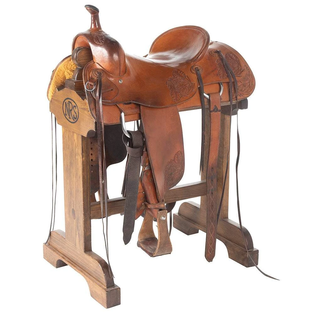 NRS Used 16in. Pablo Pedrini Cutting Saddle 1 NRS Used 16in. Pablo Pedrini Cutting Saddle
