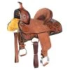 Tough 1 10in. Dublin Youth Barrel Saddle