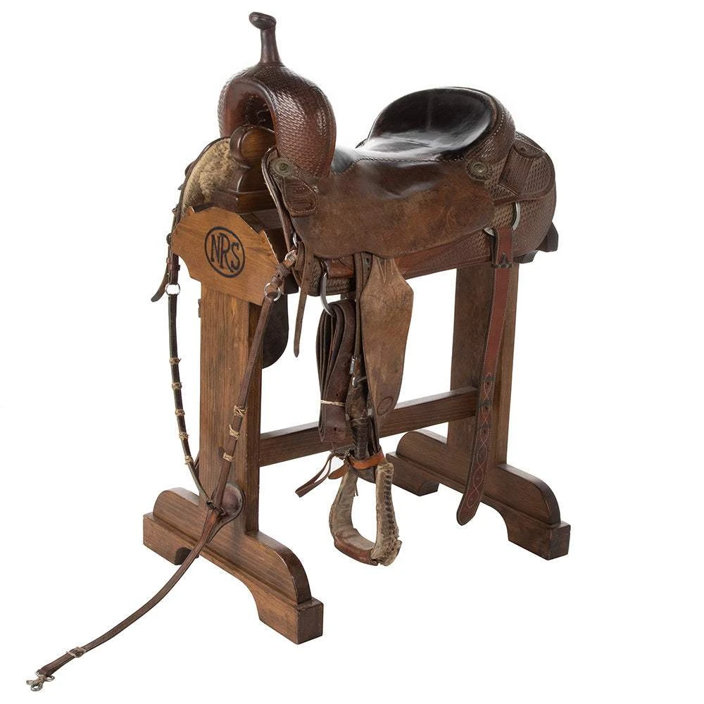 NRS Used 17' Cajun Saddlery Cutting Saddle 1 NRS Used 17' Cajun Saddlery Cutting Saddle