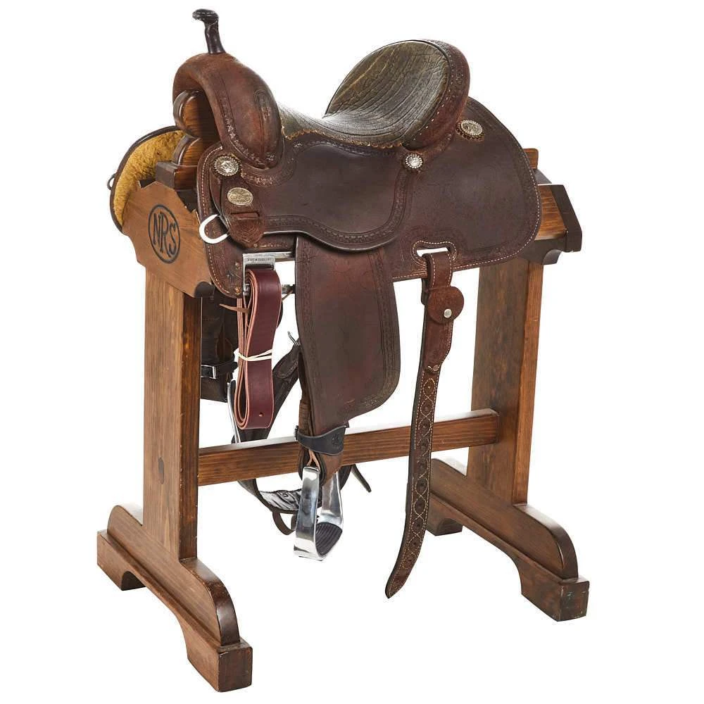NRS Used 14in Martin Crown C Barrel Saddle 1 NRS Used 14in Martin Crown C Barrel Saddle