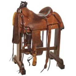 NRS Used 14in Goldline Saddlery Team Roper