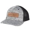 Ariat Men's Leather Patch Logo Cap