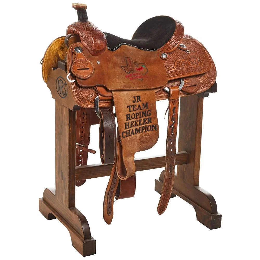 NRS Used 14.5 Teskey`s Saddlery Trophy Team Roper 1 NRS Used 14.5 Teskey`s Saddlery Trophy Team Roper