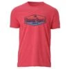 NRS National Roper's Supply Heather Red Tee