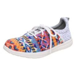 Minnetonka Women`s Eco Orange Sunset Shoe