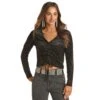 Rock & Roll Denim Women's N Roll Velvet Top
