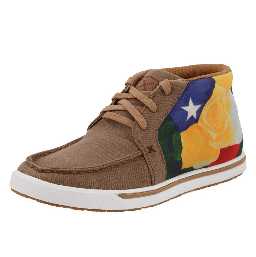 Twisted X Women`s Almond Yellow Rose Kicks Casuals 1 Twisted X Women`s Almond Yellow Rose Kicks Casuals
