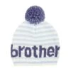 Mud Pie Blue Brother Beanie