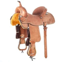 Alamo Saddlery Chestnut 1/2 Breed Wild Rose Barrel Racer