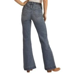 Rock & Roll Denim Women's N Vintage High Rise Trousers