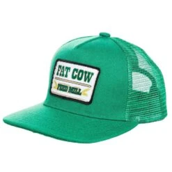 The Whole Herd Youth Fat Cow Feed Mill Printed Patch Cap