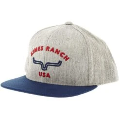 Kimes Ranch Arched Gray Cap