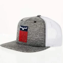 Kimes Ranch Cody Trucker Heather Grey Cap