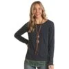 Panhandle Women's Long Sleeve Layered Tee