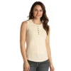 Panhandle Women's Henley Layering Tank