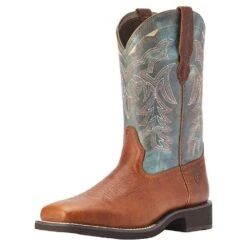 Ariat Women's Delilah Brown/Teal Boot