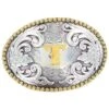 M&F T Initial Belt Buckle