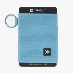 Thread Wallets Surf Blue Elastic Wallet
