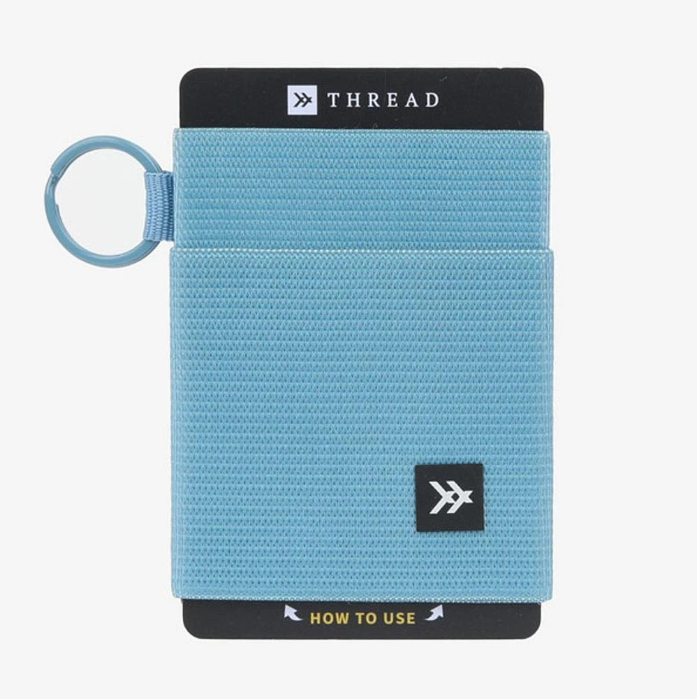 Thread Wallets Surf Blue Elastic Wallet 1 Thread Wallets Surf Blue Elastic Wallet