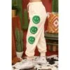 Fantastic Fawn Women's Smiley Face Cream Joggers