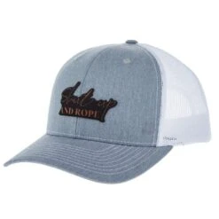 NRS Grey And White Shut Up And Rope Cap