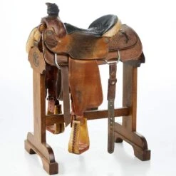 NRS Used 15in Double J Trophy Team Roper