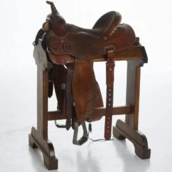 NRS Used 14in Cactus Charmayne James Barrel Saddle