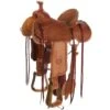 Nrs Competitors Natural 1/2 Breed Basket Stamp Youth Team Roping Saddle