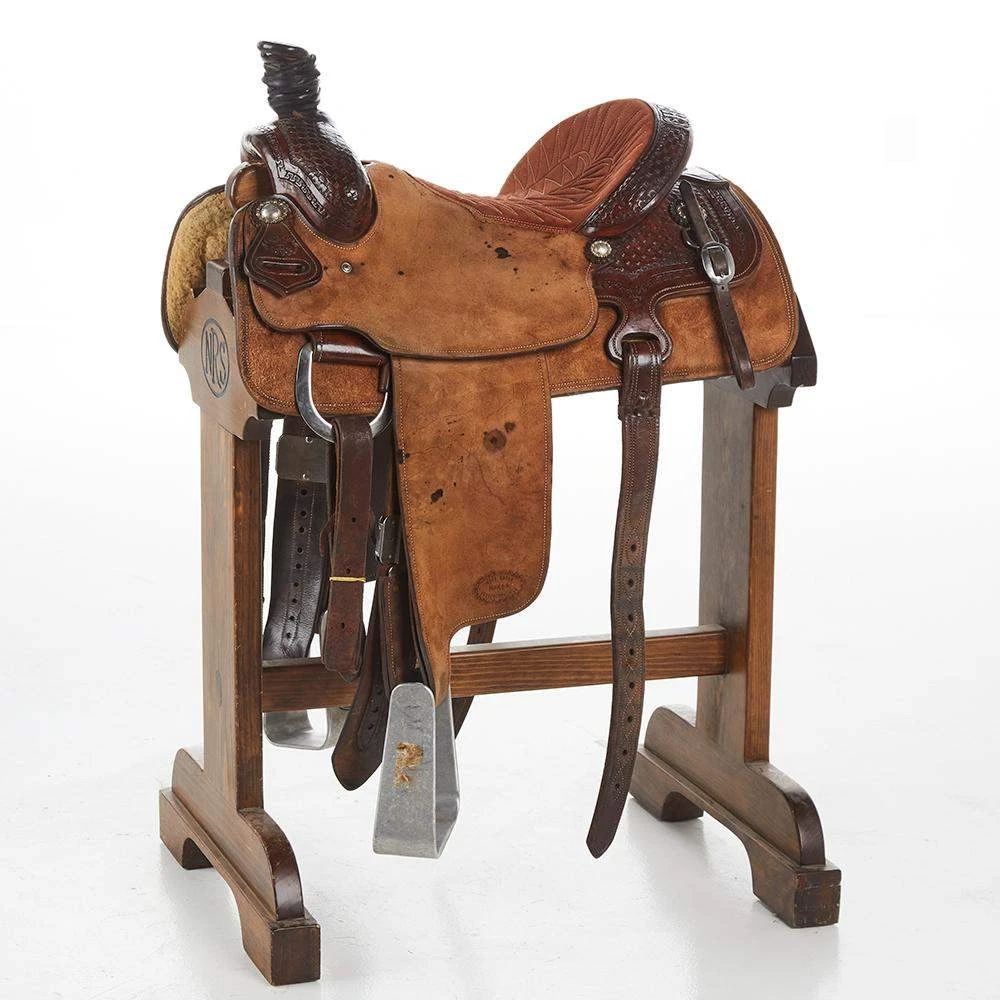 NRS Used 14.5in Rabe Rabon Team Roper 1 NRS Used 14.5in Rabe Rabon Team Roper