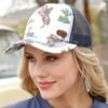 Cinch Womens Print Trucker Cap