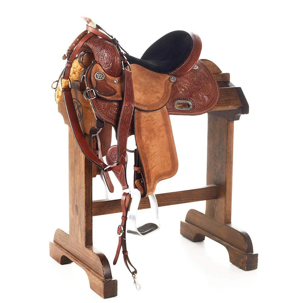 NRS Used 14in Kelly Kaminski Barrel Saddle 1 NRS Used 14in Kelly Kaminski Barrel Saddle
