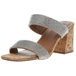 Corkys Footwear Women's Corky Divine Clear Jewels