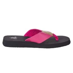 Corkys Footwear Corky's Pink Flip Flop -Rustic Cowgirl Sales 20 8266 PINK 5