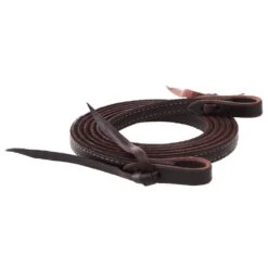 Martin Saddlery 5/8in Stitched Latigo Roping Rein With Waterloops