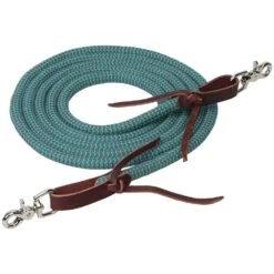 Weaver Leather Ecoluxe Bamboo 10ft Round Trail Reins -Rustic Cowgirl Sales 213324 658056