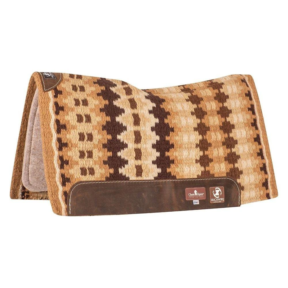 Classic Zone Blanket 3/4-inch Top Saddle Pad 32x34 2 Classic Zone Blanket 3/4-inch Top Saddle Pad 32x34 - Image 2