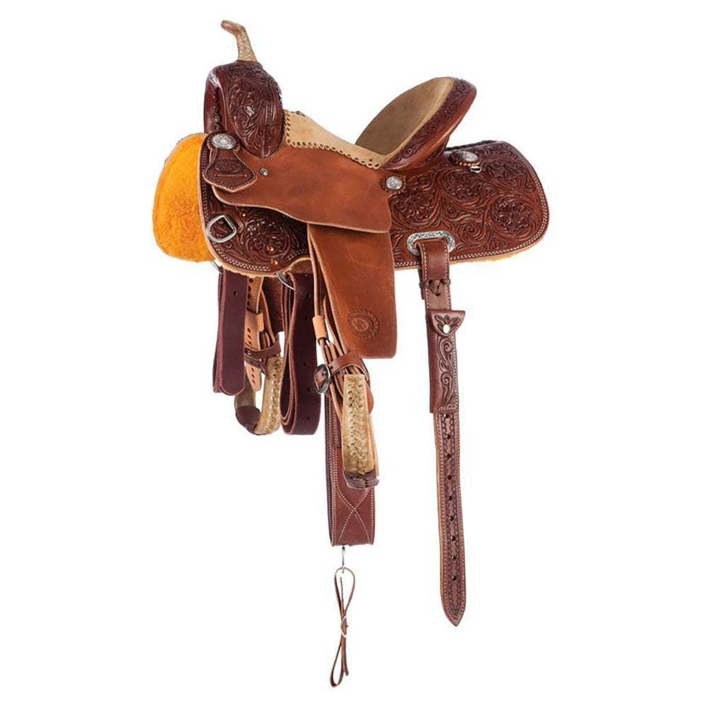 Nrs Competitors Chocolate 1/2 Breed Jay Flower Youth Barrel Saddle 1 Nrs Competitors Chocolate 1/2 Breed Jay Flower Youth Barrel Saddle