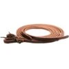 Nrs Tack 8ft 1/2in Oiled Hand Rubbed Split Reins