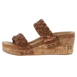 Corkys Footwear Women's Corky Delightful Cognac -Rustic Cowgirl Sales 41 0110 COGN R 03