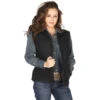 STS Ranch Wear Ladies Wear Barrier Black Vest