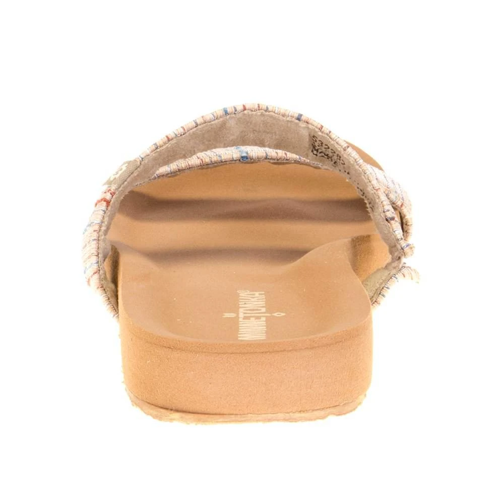 Womens Minnetonka Holly Sand Medina Print Sandal 4 Womens Minnetonka Holly Sand Medina Print Sandal - Image 4