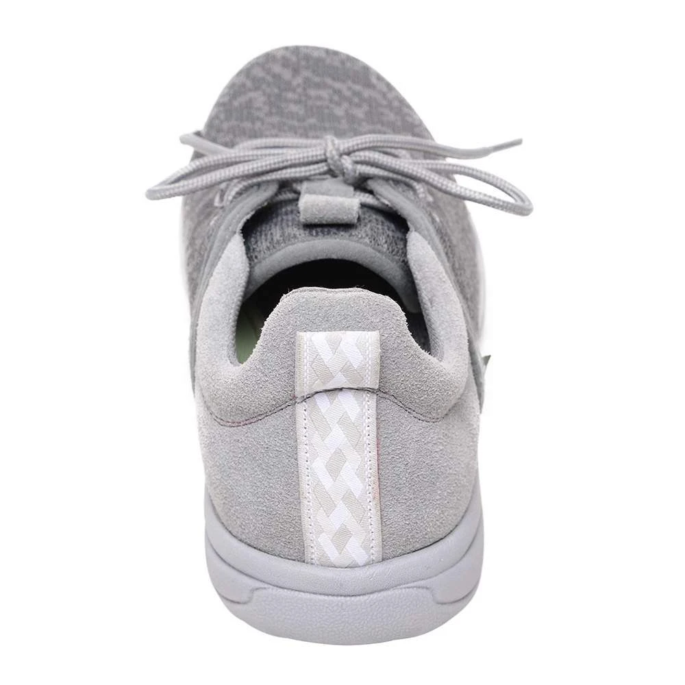 Minnetonka Women's E ANEW Grey Casual Lace Up Shoe 2 Minnetonka Women's E ANEW Grey Casual Lace Up Shoe - Image 2