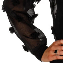 Ivy Jane Women's Sheer Black Top -Rustic Cowgirl Sales 630164 2